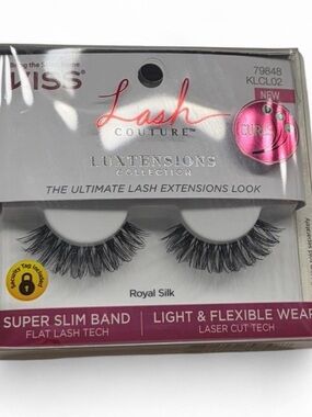 LuxTensions Royal Silk False Eyelashes - Black